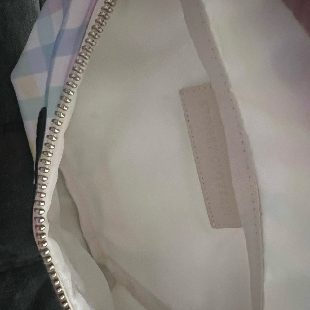 Stoney Clover Lane Pastel Checkered Crossbody Bag - Picture 6 of 8